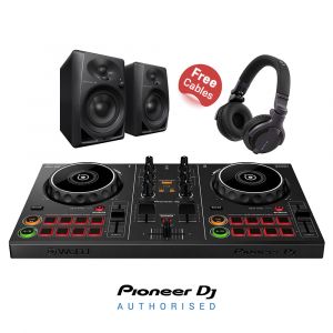 Pioneer DDJ-200, DM-40 Speakers and CUE1 Headphones Package Deal