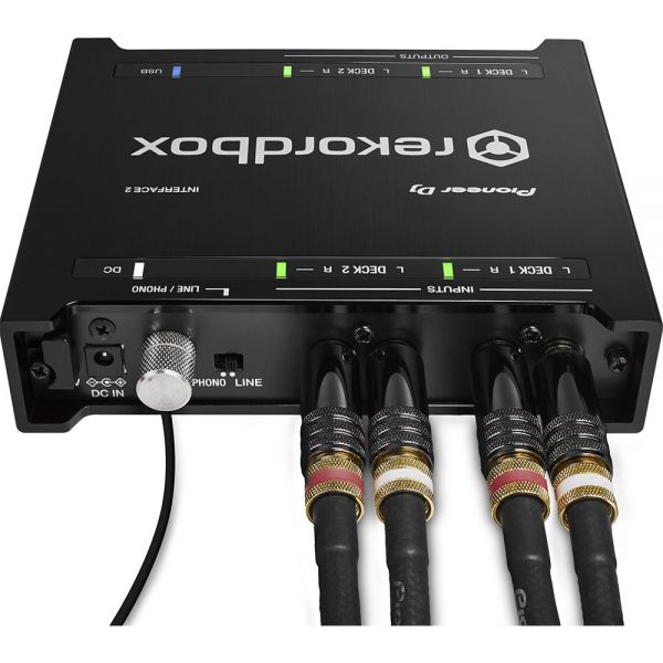 Interface　Pioneer　External　DJ　Interface　Two-channel　Audio