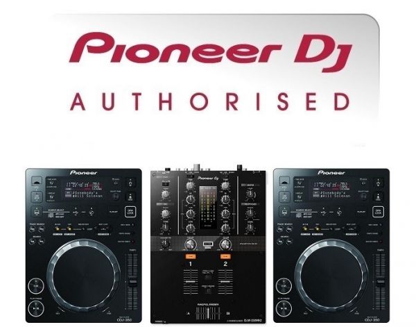 Equipment　and　DJM-250MK2　Package　Professional　DJ　Pioneer　CDJ-350