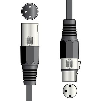 QTX DMX 3-p 110ohm Cable (Various Lengths)
