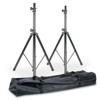 Accu-Stand SPSX2B. Set of two speaker stands