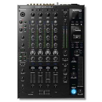 Denon DJ X1850 Prime Professional 4-Channel DJ Club Mixer