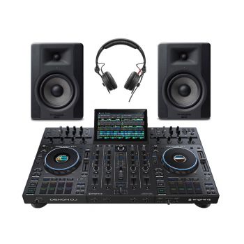 Denon DJ Prime 4+ BX8 and HD 25 MK2 Package Deal