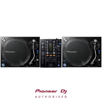 Pioneer PLX-1000 Turntable and DJM-450 Mixer Package