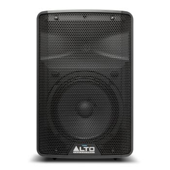The Alto TX308 is a 350-watt powered PA speaker designed for a variety of live sound applications.