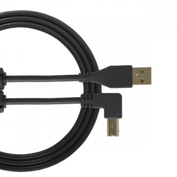 UDG USB Cable A-B 2M Black Angled