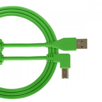 UDG USB Cable A-B 2M Green Angled