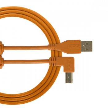 UDG USB Cable A-B 2M Orange Angled