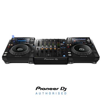 Pioneer XDJ-1000MK2 and DJM-750MK2 DJ Equipment Package