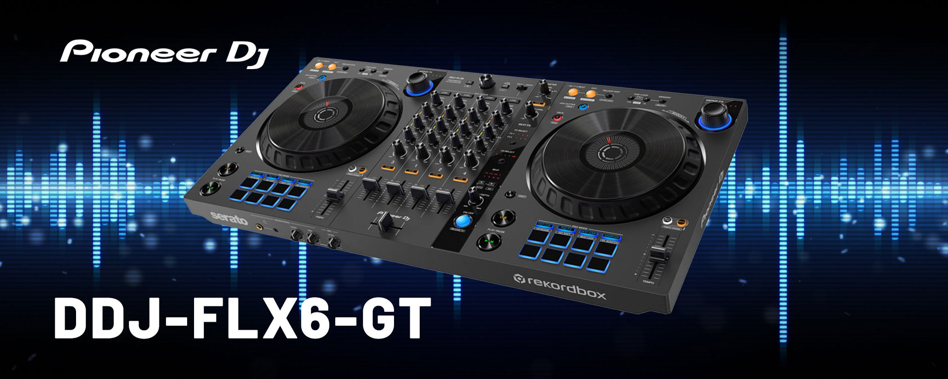 Pioneer DJ DDJ-FLX6-GT 4-Channel DJ Controller